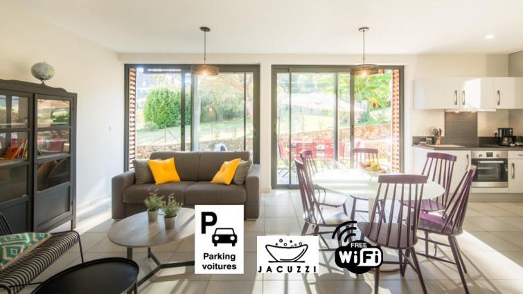 Plein Sud Avec Jacuzzi Privatif Et Parking Prive Apartment Сарла-ла-Канеда Екстериор снимка